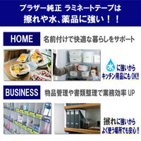 ピータッチ テープ スタンダード 幅9mm 青ラベル(黒文字) TZe-521 1個 ブラザー