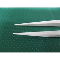 アズワン セラミックチップピンセット 73MZ 1本 6-7909-13（直送品）