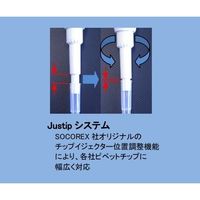 アズワン マイクロピペット(アキュラ) 1~10μL 826.0010Y 1本 1-9347-13（直送品）