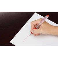 油性ボールペン　ジムノック　0.7mm　赤　KRB-100　ゼブラ