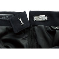 フォーク バックアップカイロポケット付ソフトプリーツスカート ネイビー 17号 FS45791-7-17 1着