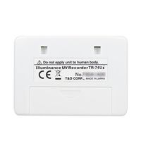 ティアンドデイ 紫外線・照度・温湿度データロガー TR-74Ui 1台 1-1879-01（直送品）
