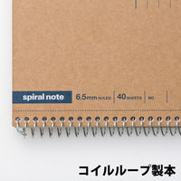 マルマン ノート A5 スパイラルノート 6.5mm横罫 80枚 5冊入 N237ES