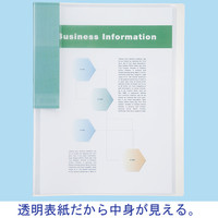 スーパーエコノミークリアーファイル+ 固定式20ポケット 30冊 クリア プラス  オリジナル