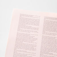 アスクル カラーペーパーB5 ライトピンク 1箱（500枚×10冊入）  オリジナル