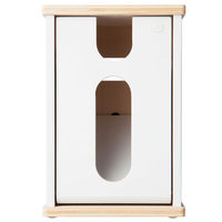 「木製診察券入れ 小」＋「傘・杖ストッパー」 　1セット　アスクル オリジナル