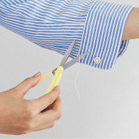 プラス ツイッギー フィットカットカーブ携帯はさみ ソーダ×レモン SC-130P 34574