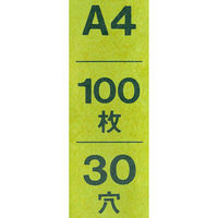 コクヨ　三色刷りルーズリーフ　A4　補助帳　100枚　リ-176　1セット（3冊：1冊×3）