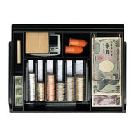 コクヨ 手提げ金庫 内寸B5サイズ  コインカウンター付き 青 CB-12B