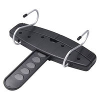 ロアス チェアハンガー服の神 ブラック RCH-101BK オフィス便利グッズ 上着掛け 簡単取り付け 高さ調節可能