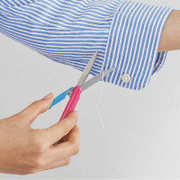 プラス　ツイッギー　フィットカットカーブ携帯はさみ　ピンク　34576