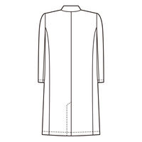 ナガイレーベン 男子ダブル診察衣 KEX-5100 1枚　白衣　ドクターコート　メンズ