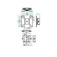 モニターアーム　ディスプレイアーム　1画面　シングル　27インチ対応　20kgまで　CR-LA301　サンワサプライ　1台（直送品）