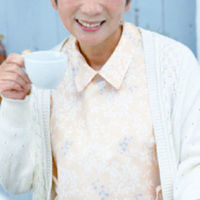 うきうきシャツエプロン/パープル 403785-132 フットマーク（直送品）