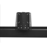 Ceha プレノデスクシステムシステム 専用モニター設置プレート 首振りタイプ ブラック 1台（取寄品）