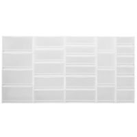 無印良品 ポリプロピレン 収納ケース ワイド 中 約幅55×奥行44.5×高さ24cm 1セット（1個×6） 良品計画