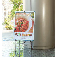 シンエイ　ポスターグリップ 屋外用パネル（防水タイプ） Ａ1サイズ　1枚