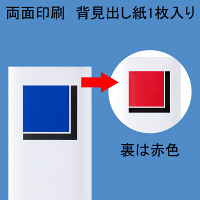 アスクル　パイプ式ファイル　A4タテ　両開き　エコノミータイプ　とじ厚40mm　背幅56mm　10冊　ブルー　青  オリジナル