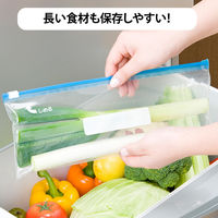 らくらっくー スライダー付チャック袋 ロングサイズ 1パック（30枚入）カワタキコーポレーション