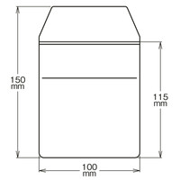 金鵄製作所 ポケットプロテクター（名札入れ付） PP201-005 1袋（5枚入）
