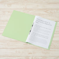 プラス　フラットファイル樹脂製とじ具　A3タテ　グリーン　No.001N　10冊