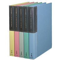 コクヨ　クリヤーブック　タフネス　替紙式　A4タテ　30穴　23ポケット　青　ラ-F730B　10冊