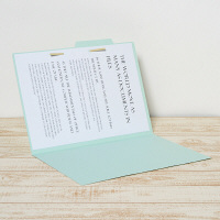 プラス　個別フォルダー　B4　ブルー　青　1袋（10枚入）　FL-068IF　87435