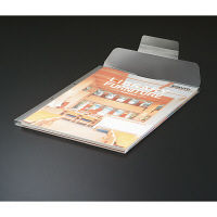 コクヨ（KOKUYO） ファイリングホルダー（2穴開） マチ付き封筒型 A4縦 透明 フ-GHE750T 1セット（100枚：10枚入×10パック）