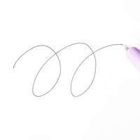 ジェットストリーム　インサイド　3色ボールペン　0.5mm　パープル軸　紫　アスクル限定　3本　三菱鉛筆uni  オリジナル