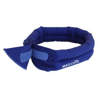 【アウトレット】【熱中症対策】 大作商事 冷感スカーフ マジクールEX ライトブルー MCFT6-LBL 1個