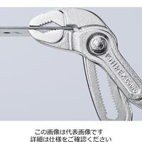 エスコ 1・1/2”/250mm ウォーターポンププライヤー(グリップ付) EA531EG-22 1丁（直送品）