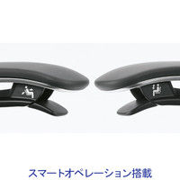 CC83BR FPC1 オカムラ コンテッサ セコンダ座クッション ポリッシュ ブラックボディ ブラック 1脚（直送品）