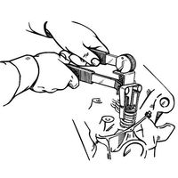 エスコ バルブスプリングコンプレッサー EA603GB 1丁（直送品）