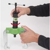 エスコ 150mm 油圧式オートグリップロングアームプーラー EA500AL-150B 1個（直送品）