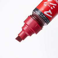 油性ペン マジックインキ 大型 赤 6本 寺西化学工業 ML-T2-6P