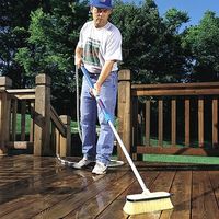 エスコ 2.0ー3.7m/2段 通水型ブラシハンドル(流量コック付) EA928BM-360 1本（直送品）