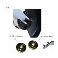 エスコ 11，000rpm/100mm エアーアングルグラインダー EA162SB 1台(1個)（直送品）