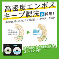 キッチンペーパー 激吸収キッチンタオル ミニサイズ 100カット FSC認証紙 1箱（8パック入） 王子ネピア  オリジナル