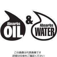 エスコ 362x8mm/22.5m 吸収マット(水・油/2ロール) EA929DM-10 1箱(2巻)（直送品）