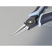 エスコ 135mm 精密用プライヤー(ESD/丸) EA537KV-3 1丁（直送品）