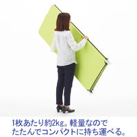 【軒先渡し】林製作所 クロスZIPスクリーン シングルジップタイプ 5連 ライトグレー 幅3000(600×5枚)×高さ1610ｍｍ 1台（直送品）