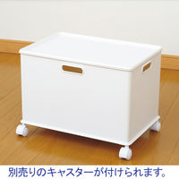 収納ケース squ+インボックスM ホワイト NIBーMWH サンカ