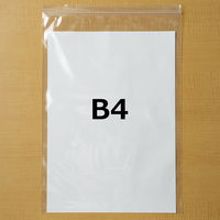 ユニパック（R）（チャック袋）　0.08mm厚　K-8　B4　280×400mm　1セット（500枚：100枚入×5袋）　生産日本社　セイニチ