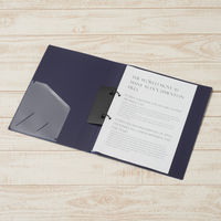 プラス 2リングファイル A4タテ 丸型2穴 背幅29mm スーパーエコノミー ネイビー 紺 10冊 FC-102RF