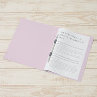 プラス　フラットファイル厚とじ　A4タテ　3冊　バイオレット　No.021NW　樹脂製とじ具