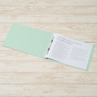 プラス　フラットファイル樹脂製とじ具　B4ヨコ　ブルー　No.012N　10冊