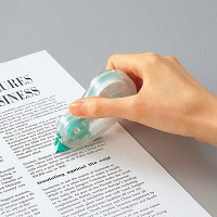 プラス　修正テープ　ホワイパーエコ　詰め替えテープ　幅5mm×7m　グリーン　緑　20個　WH-305TR　42285