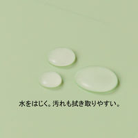 アスクル フラットファイル PP製 A4タテ 背幅18mm FF-P1S グリーン（緑） 5冊 オリジナル