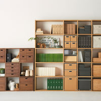 無印良品 スタッキングシェルフ 3段 ウォールナット材 幅42×奥行28.5×高さ121cm 良品計画