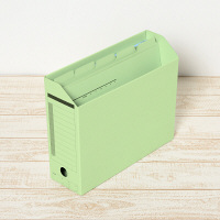 プラス　カットフォルダー　マチなし　5山　グリーン　FL-065IF　87386　1セット（50枚：5枚入×10袋）